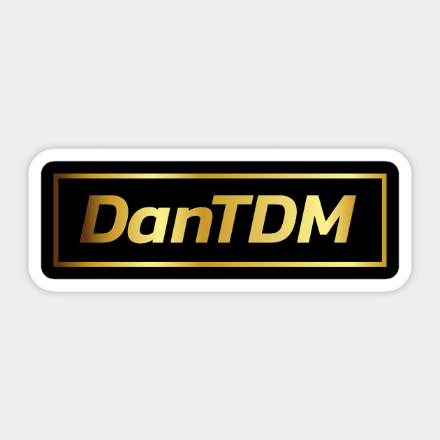 DanTDM gaming Sticker by KukiStore